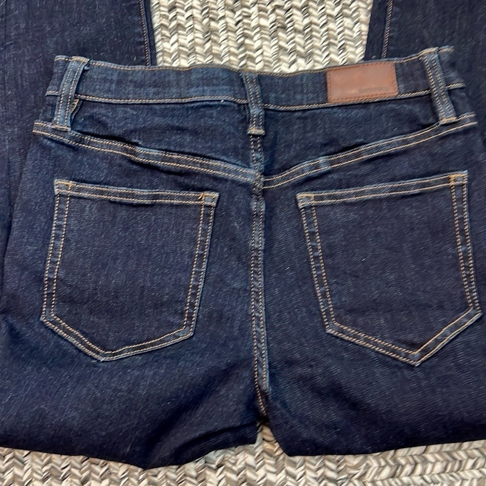 Lands End,Women's 360 Stretch High Rise Tapered Jeans,Excellent Condition Size 4 - Picture 5 of 7